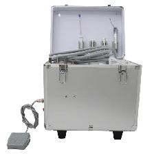 Portable Dental Unit Suction System w/Tie Rods & Casters 212034 - Photo 5