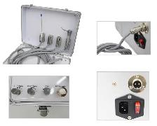 Portable Dental Unit Suction System w/Tie Rods & Casters 212034 - Photo 7