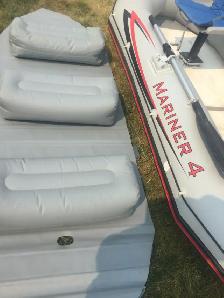 For Sale Mariner 4 Inflatable Boat - Photo 4