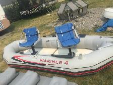 For Sale Mariner 4 Inflatable Boat - Photo 6