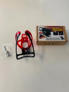 Front & Rear, rechargeable LED Bike lights & water bottle holder