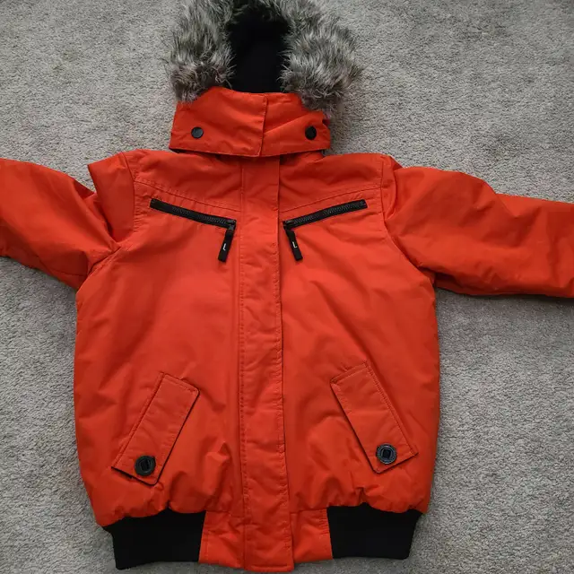 Youth boy Noize winter hooded jacket Size 8/10