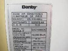 Powerful 10,000BTU Danby window AC, works great clean - Photo 7