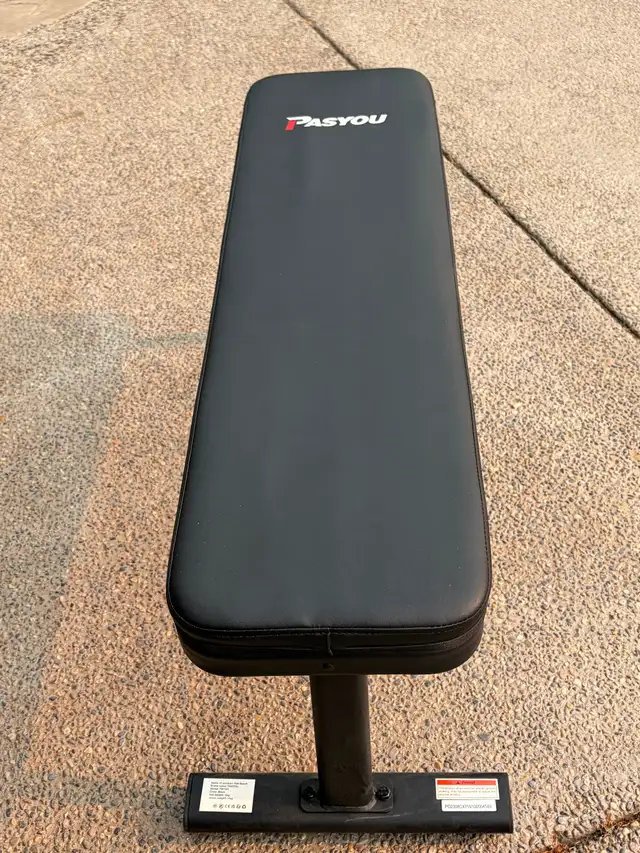 PASYOU Flat Weight Bench,Flat Workout Bench Press with Max Load