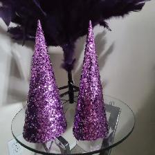 Feathers Christmas tree H 4' with accessories - Photo 4