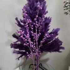 Feathers Christmas tree H 4' with accessories - Photo 5