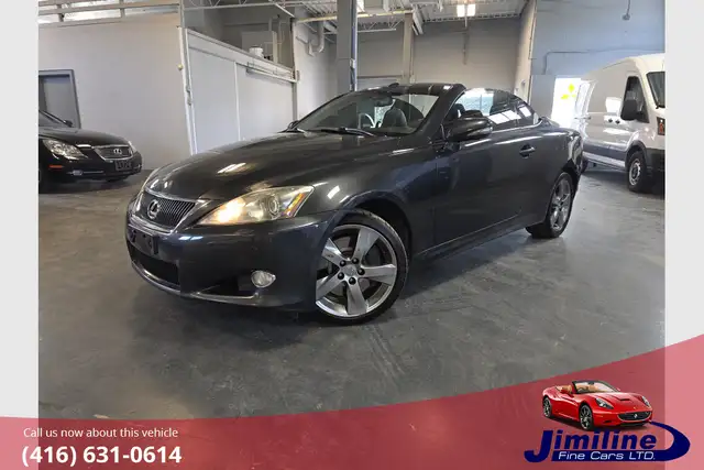 2010 Lexus IS 350CPOWER HARD TOP CONVERTIBLE WITH NAVIGATION
