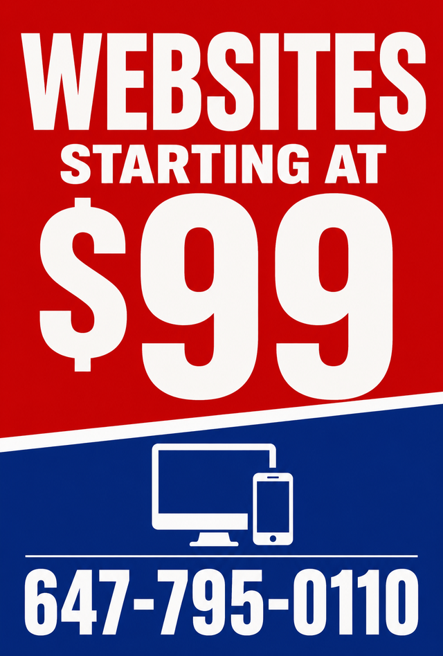 WEBSITES STARTING AT $99 | BEST PRICE AND HIGH QUALITY | CUSTOM