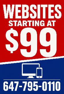 WEBSITES STARTING AT $99 | BEST PRICE AND HIGH QUALITY | CUSTOM