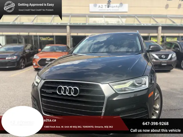 2018 Audi Q3 2.0 TFSI quattro Progressiv Tiptronic