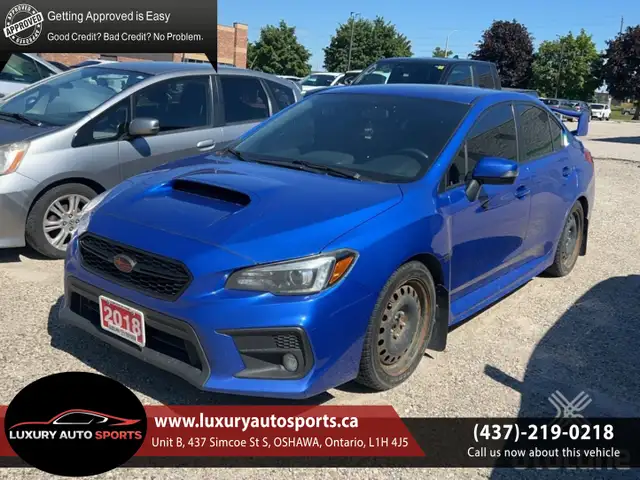 2018 Subaru WRX Sport-tech Manual