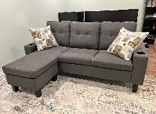 Luxury 3 Seater Velvet Sofa - Free Delivery Nationwide