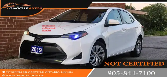 2019 Toyota Corolla Auto
