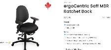 ergoCentric Saff MBR Ratchet Back Chair | $175 Each - Photo 4