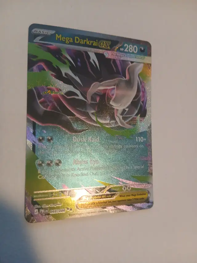 Pokemon Mega Darkrai EX Card