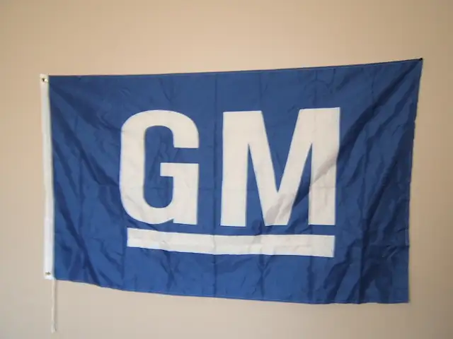 New Outdoor/indoor General Motors Flags 3ft x 5ft