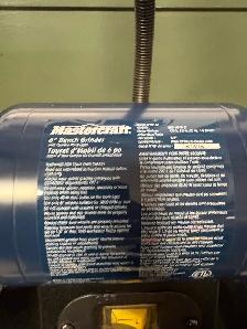 Bench Grinder Mastercraft 6" and Adjustable Stand(Like New)$110 - Photo 6
