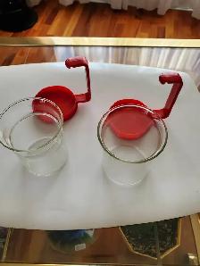 2TASSES NEUVES POUR ENFANT 3.5'HAU POIGNÉES PLASTIQUE $5.00CHAQU - Photo 2