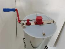 Manual 2 Frame Honey Extractor Beekeeping Honey filter 170463 - Photo 4