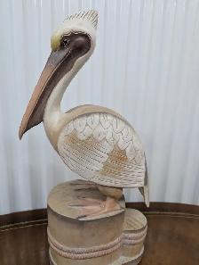 Carved Wood Bird