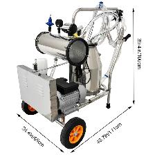 1100W 25L 1440RPM Electric Milk Machine Stainless Steel 170682 - Photo 10