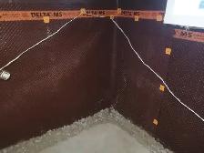 DRAIN REPAIR ROUGH IN WASHROOM SUMP PUMP ISSUE WATERPROOFING WET - Photo 5