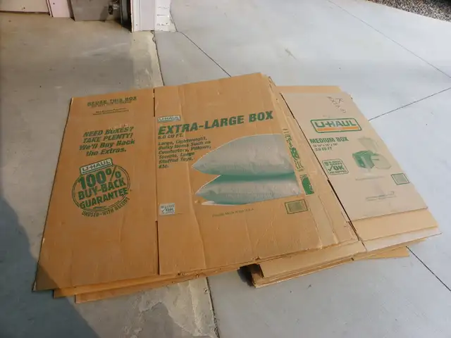 Moving boxes