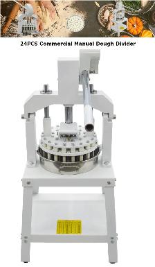 24pcs Vertical Manual Dough Cutting Machine Dough Cutter 056602