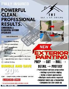 Pressure Washing/ Exterior Painting