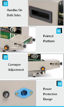 Continuous Band Horizontal Bag Sealer (Vertical Frame) 181287 - Photo 8
