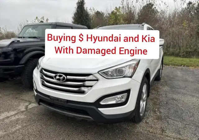 Wanted : Hyundai and Kia (with blown engine )