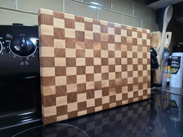 Handcrafted End Grain Cutting Board