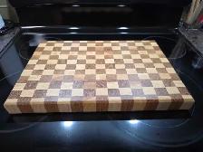 Handcrafted End Grain Cutting Board - Photo 7
