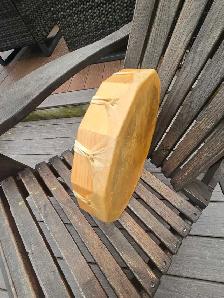 13-sided raw hide hand drum - Photo 4