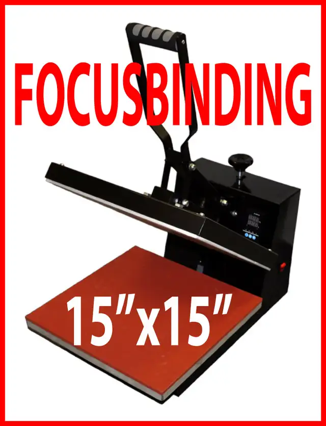 Best Ever New 15'x15' Heat Transfer Tshirts Press Machine