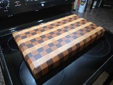 Handcrafted End Grain Cutting Board - Photo 8