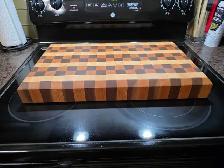 Handcrafted End Grain Cutting Board - Photo 9