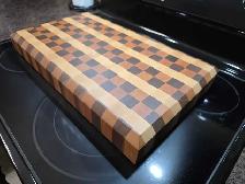 Handcrafted End Grain Cutting Board - Photo 10