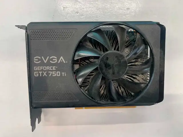 EVGA GeForce GTX 750 Ti 2GB Single Fan Graphics Card P/N: 02G-P4