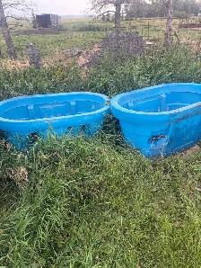 2 Water Troughs For Sale