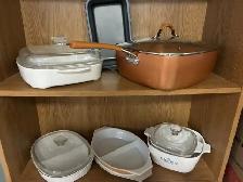 MOVING SALE - Kitchen Ovenware