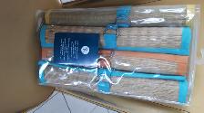 4 NAPPERONS NEUFS EN PAILLE 13'x19'SCELLÉS DANS EMBALAGE: $20.00 - Photo 3