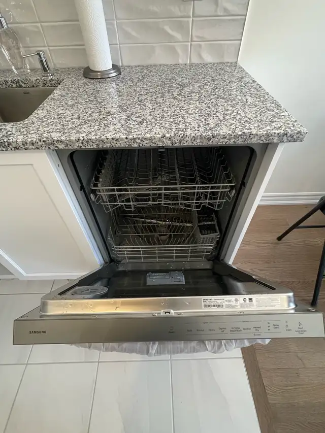 Dishwasher installation