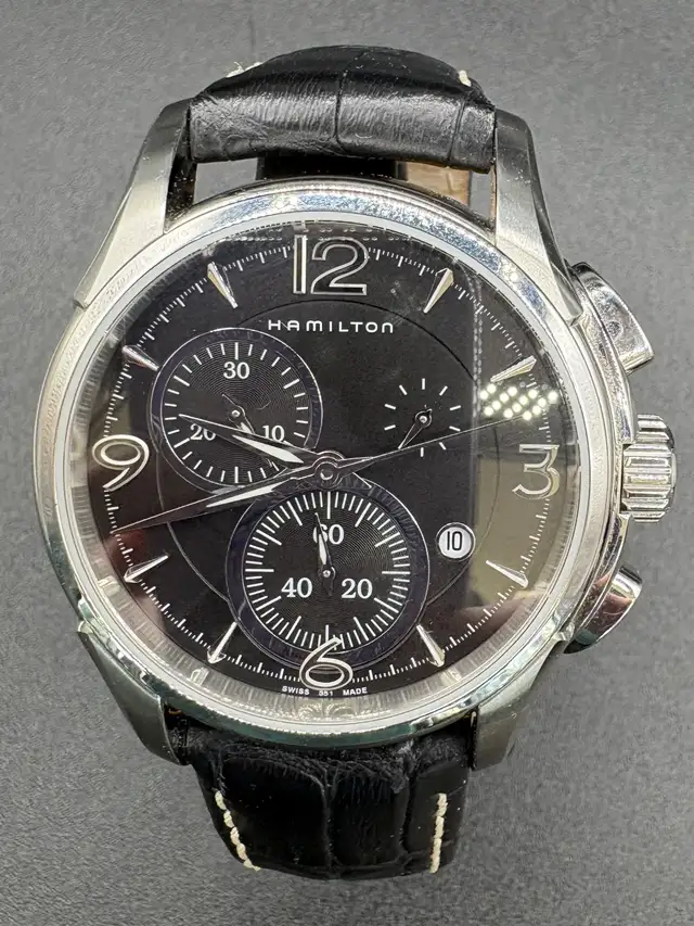 Hamilton H36120 Quartz Watch with Original Leather Strap