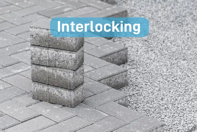 Stone & Interlocking  Available
