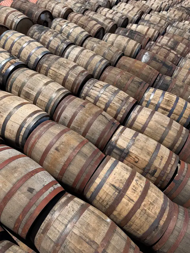 OAK WHISKEY BARREL BLOWOUT