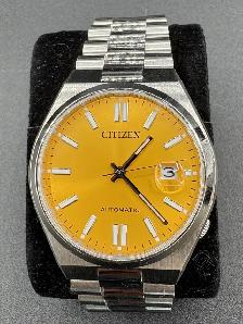 Automatic Citizen Tsuyosa 8210s126967 Sunray Yellow Watch