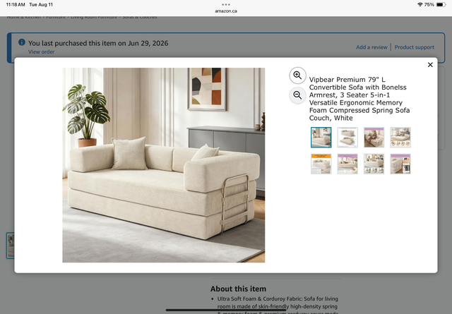 Brand new sofa