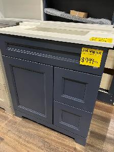 30" Bathroom Vanity Cabinet / 31" Countertop Floor Demos on Sal - Photo 2