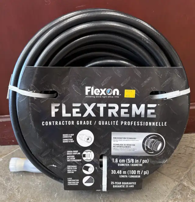 NEW Flexon Flextreme 5/8' 100ft Garden Hose